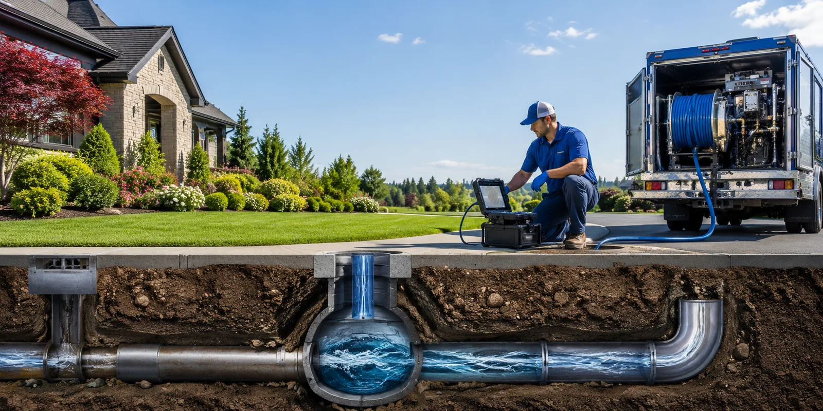 Drainage restoration information for Peachtree Corners, GA